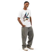 Image 1 of Lovebird Logo Men’s cotton crew neck t-shirt