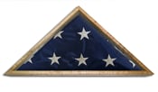 Image of Burial Flag Display