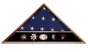 Image of Flag & Medal Display