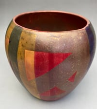 Image 3 of Abstract lustre vase