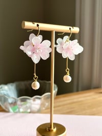 Image 1 of Cherry Blossom Cluster Earrings