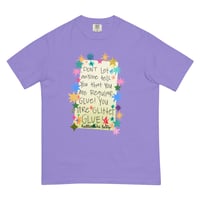 Image 15 of Glitter Glue Unisex garment-dyed heavyweight t-shirt copy