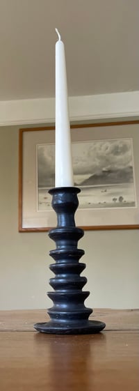 Image 1 of candlestick 5 - mahogany