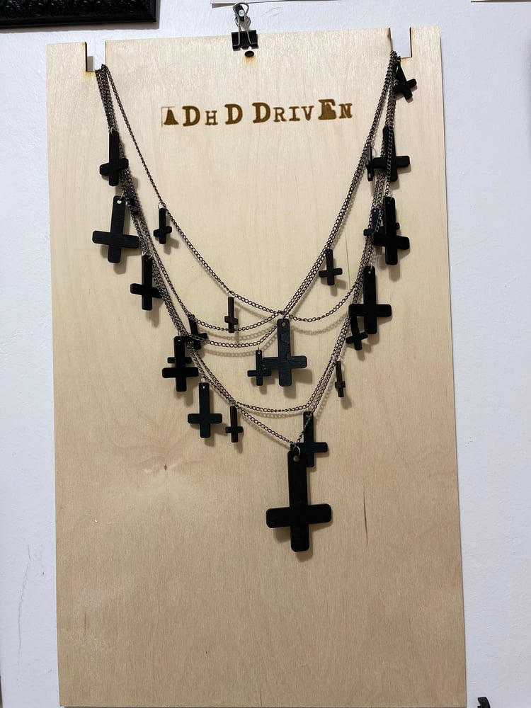 Image of  Blackened Silver Double Crossed