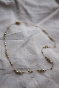 Image 2 of tranquil crystal beaded choker