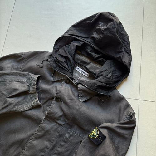 Image of SS 2005 Stone Island Nylon Hooded Jacket, Size Large