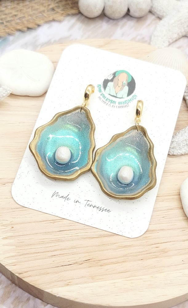 Image of High Tide Oyster Dangles