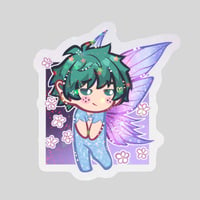 Image 5 of Matching BakuDeku Chibi Star Stickers Pt1