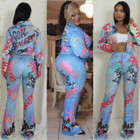 Image 1 of Stay busy pant set