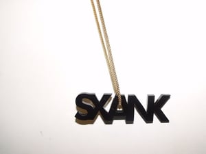Image of Black Perspex chain