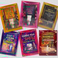 Image 1 of Handle Your Business — Bathroom Series