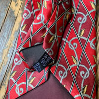 Image 3 of Lanvin Geometric Abstract Silk Tie