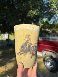 Image 7 of Green cutter to go mug