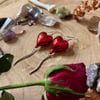 Foil Balloon Heart Earrings