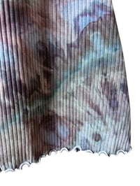 Image 12 of XL 90's Babydoll Mini Dress in Gray Agate Ice Dye