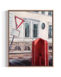 Image 3 of Painting / maleri / "København – Malerdrømme og tankestreger – Den nysgerrige ..." / 40x50 cm