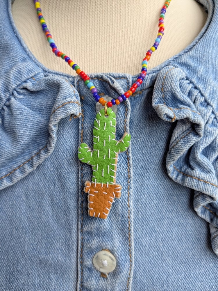 Image of Saguaro Cactus Necklace