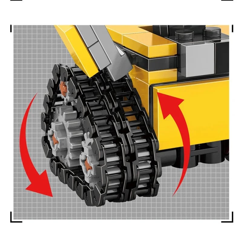 Image of ！！Classic Movie Mini Robot Wall-e MOC Building Blocks Model DIY Bricks Kits Creative Toys for Ki