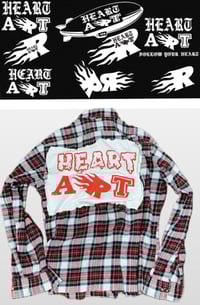 Image 2 of Forever flannel red/black