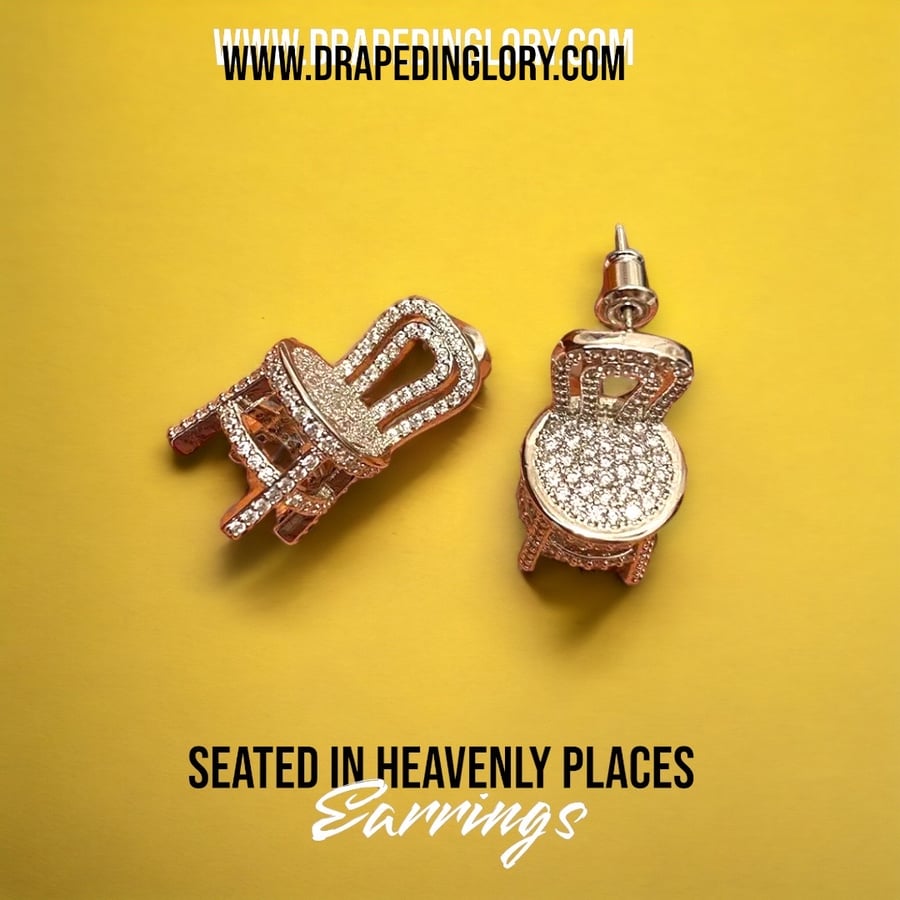 Image of Seated in heavenly places earrings 