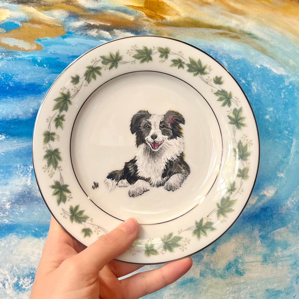Custom Portrait Plate
