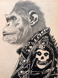 Image 2 of Punk Chimp Study#1