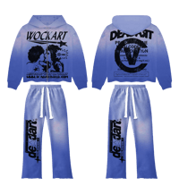 Image 3 of PURPLE SUN-DRIED ART FEIN SWEATSUIT