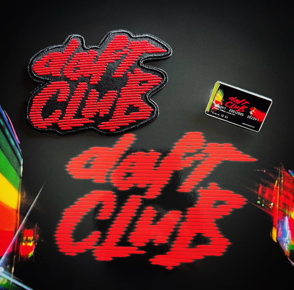 Image of Daft Club Pin & Patch Set