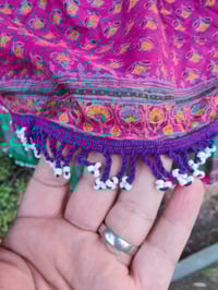 Image 2 of Boho slip skirt Two lines of beading 