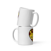 Image 1 of Pizzadatass White glossy mug