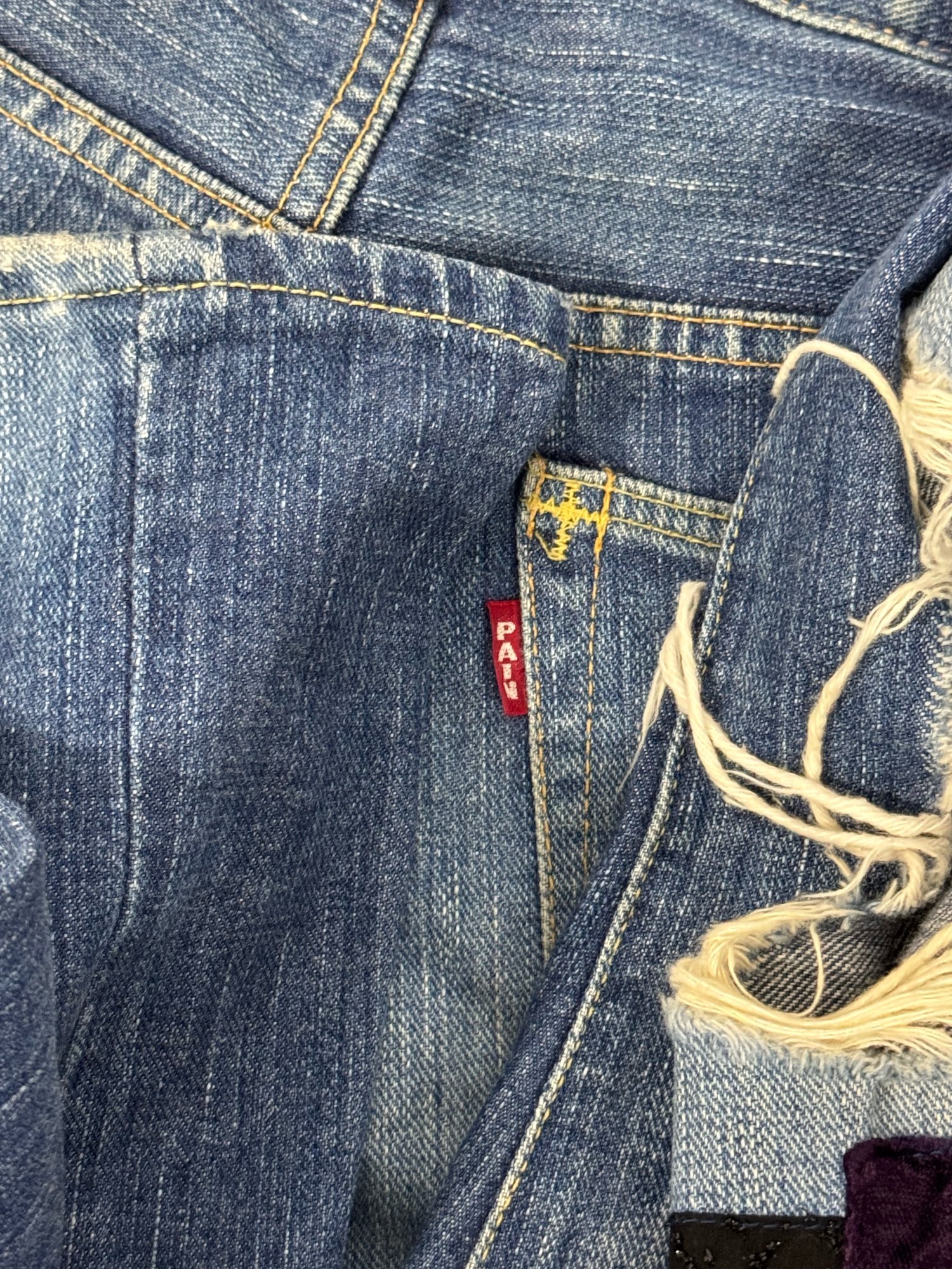 Image of Number (N)ine SS03 Patchwork Denim