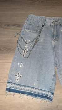 Image 7 of Saint Tropez Embellished Bermudas 