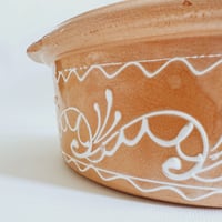 Image 2 of Delicate Swirls Casserole Dish