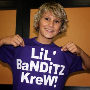 Image of Purple "Lil' Banditz Krew!" T-Shirt