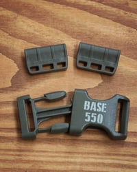Image 3 of BASE 550 QR26 Adpator & Buckle Set 