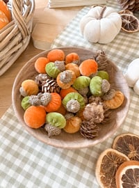 Image 1 of SALE! Forest Green Pinecone & Acorn Bundle 