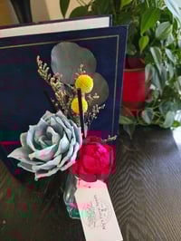 Image 4 of Rustic Blue Rose and Roped Peony