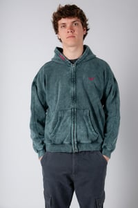 Image 1 of Sudadera verde piedra