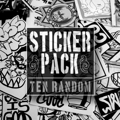 The Random Stickers! – Unique Assortment for Any Surface