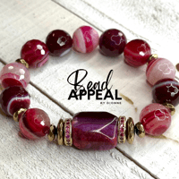 Image 1 of Agate Raspberry Beret