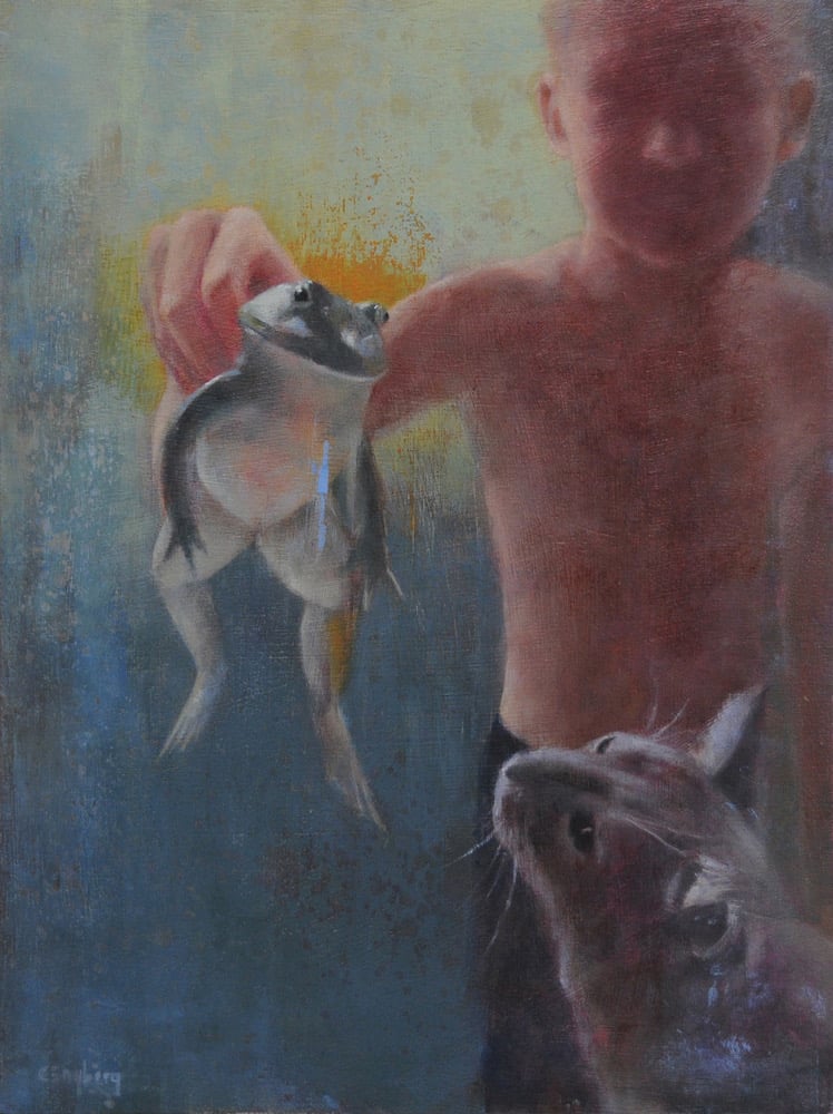 Image of Frogs & Cats- Cathy Engberg