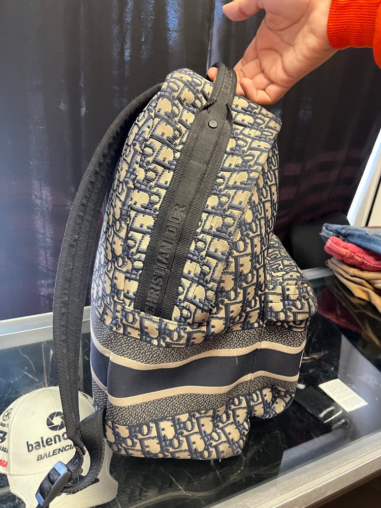 Image of Dior Oblique Backpack