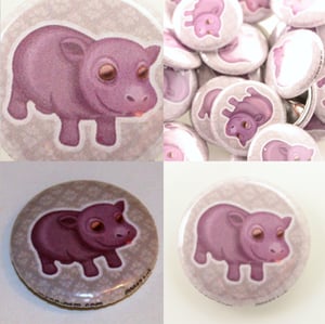 Image of Baby Hippo Button