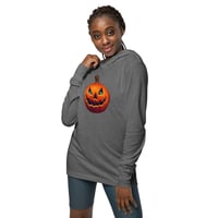 Image 7 of Hoodie Long Sleeve Tee - Classic Jack O Lantern