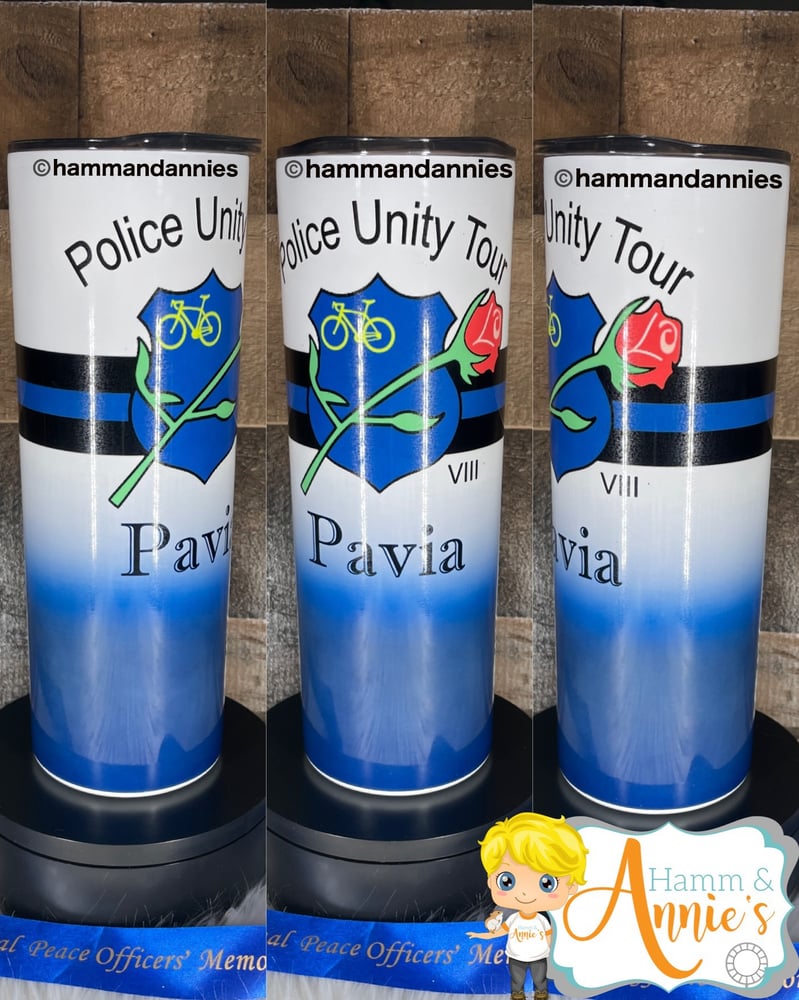 Image of Police Unity Tour 20oz Stainless Steel 