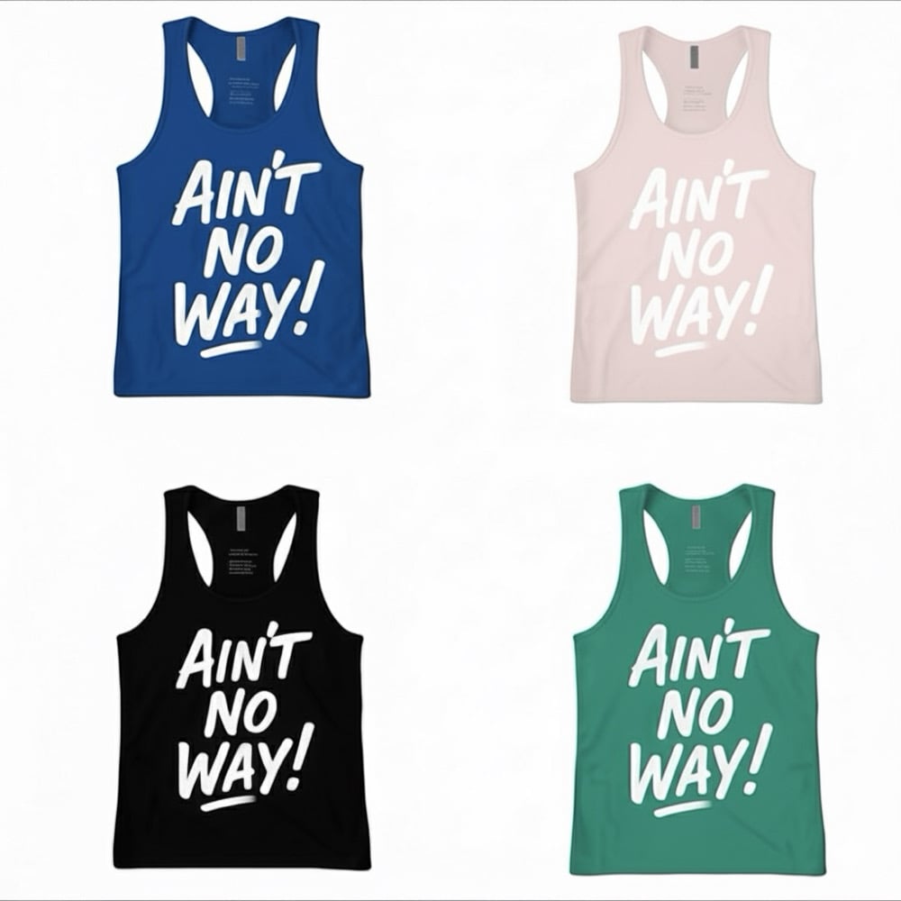 Image of 🔥 Rey Fury Ain’t No Way Tanks 🔥