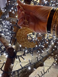 Image 1 of Décoration dorée✍️ Lune 🌙