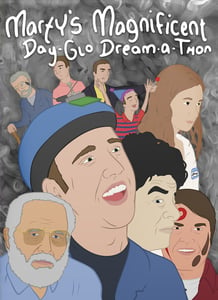 Image of Marty's Magnificent Day-Glo Dream-a-Thon! (2011) - DVD