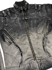 Image 4 of SS26 “Xamoscio” Waxed Denim Jacket