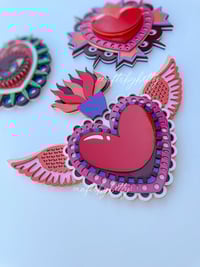 Image 1 of EL AMOR HEART COLLECTION LASER CUT 